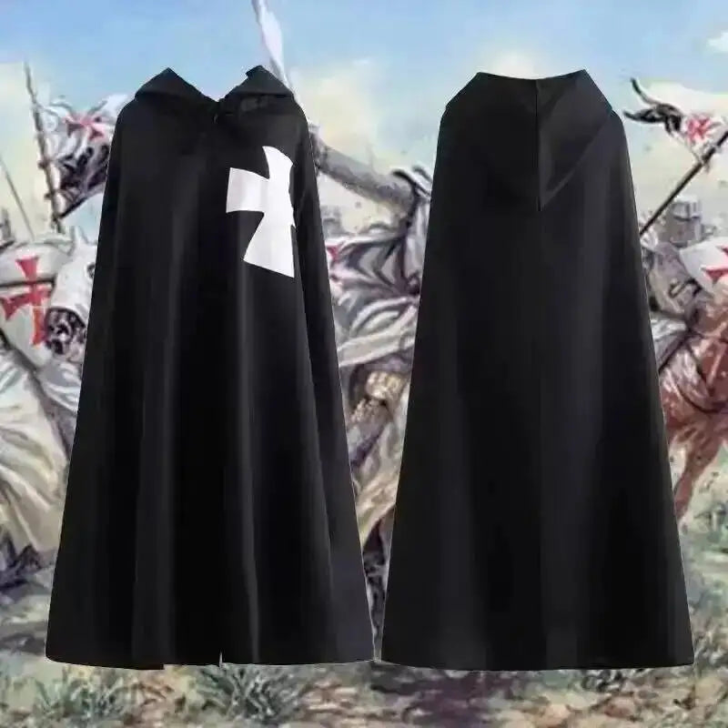Medieval S-4xl Crusader Mens Knights Templar Tunic Cosplay Costumes
