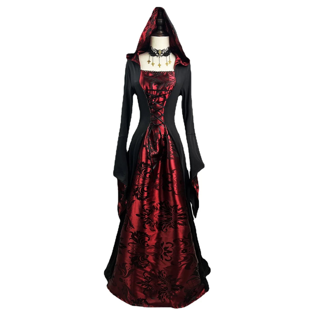 Women's Dress Cosplay Vampire Halloween Carnival Party Adult Costume
