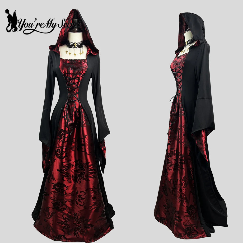 Women's Dress Cosplay Vampire Halloween Carnival Party Adult Costume
