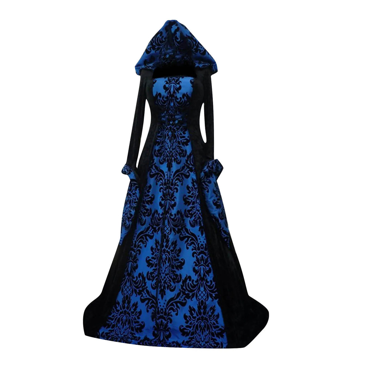 Costume Wicca Witch Medieval Dress Women Adult Plus Size Scary