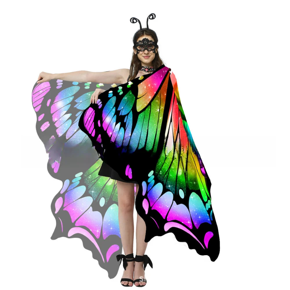 Butterfly Wings Costume Adults Halloween Butterfly Costume For Fairy