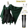 Women Elf Costume Renaissance Traditional Irish Dress Medieval Fairy