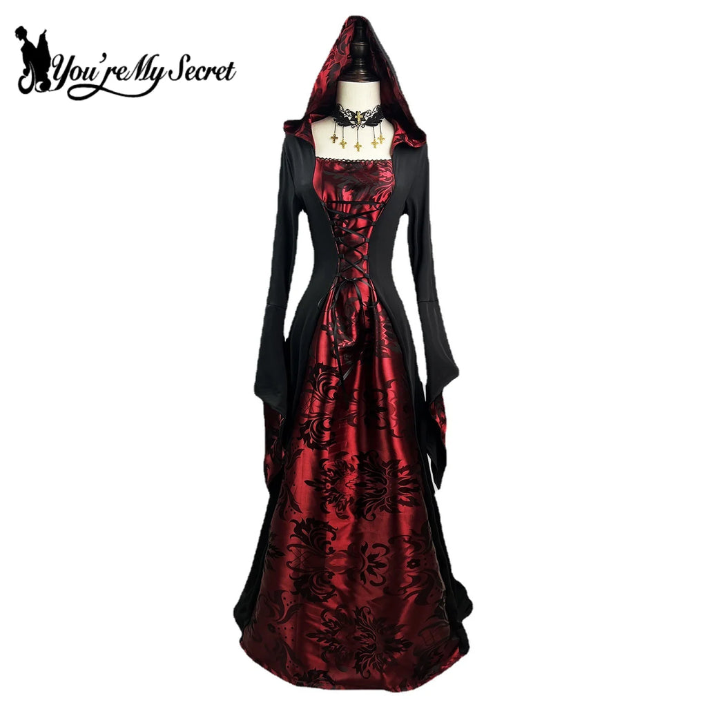 Women's Dress Cosplay Vampire Halloween Carnival Party Adult Costume