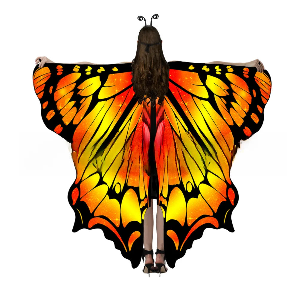 Butterfly Wings Costume Adults Halloween Butterfly Costume For Fairy