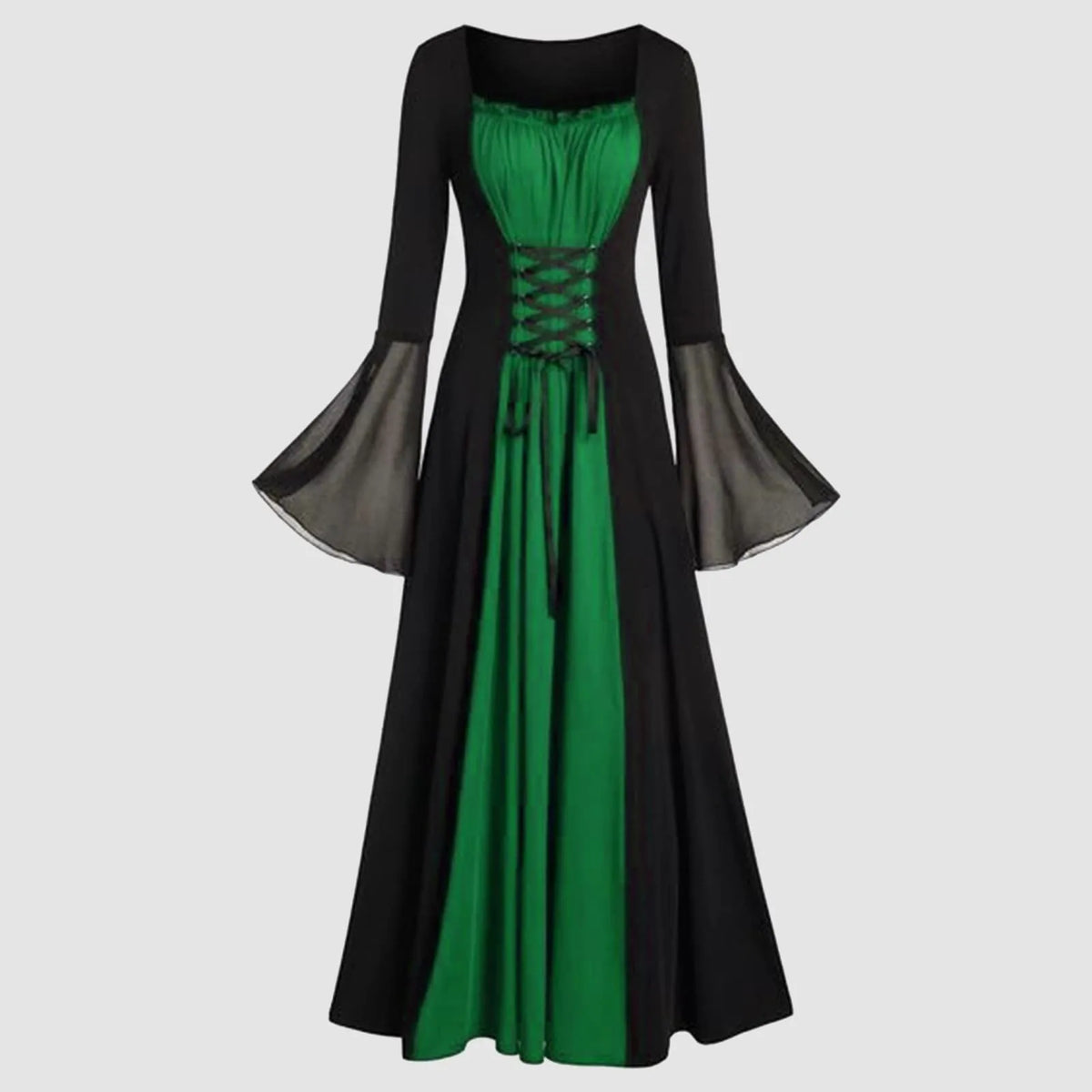 Halloween Medieval Renaissance Vampire Dress For Women Vintage