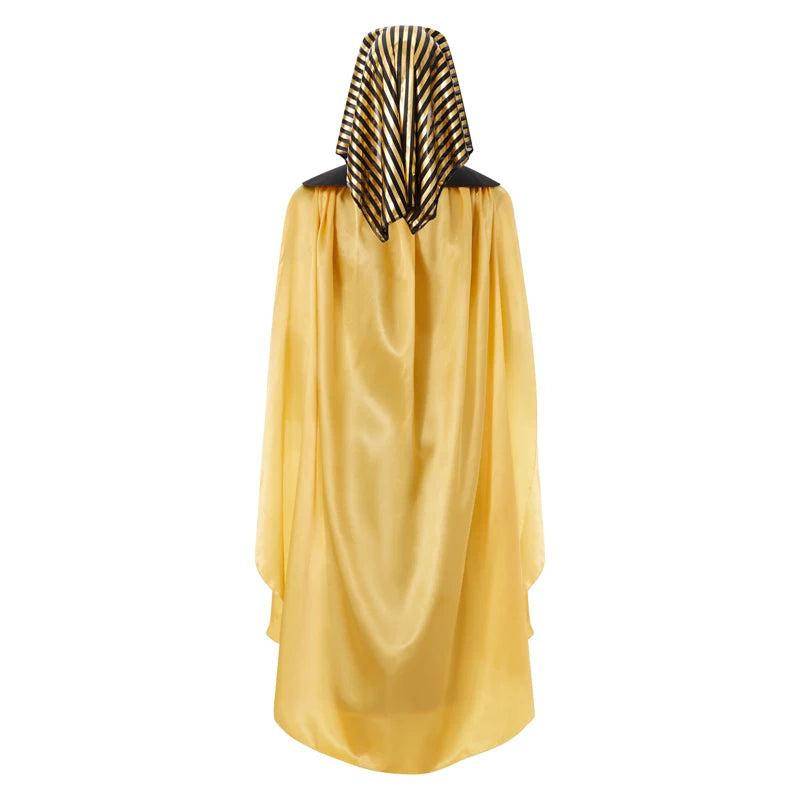 Mens Egyptian Pharaoh Costume Set 7 Pcs King Of Egypt King Tut