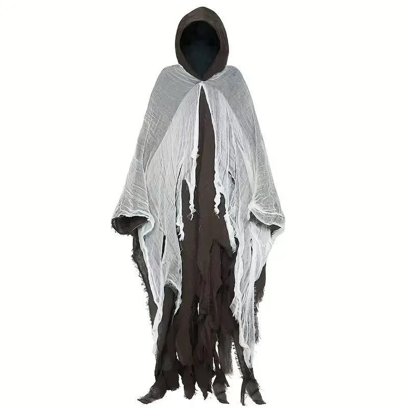 Halloween Costume Horror Ghost Clothes Adult Zombie Cloak Wizard Robe