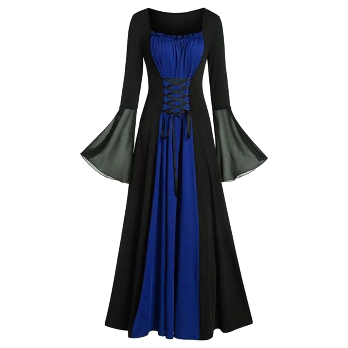 Halloween Medieval Renaissance Vampire Dress For Women Vintage