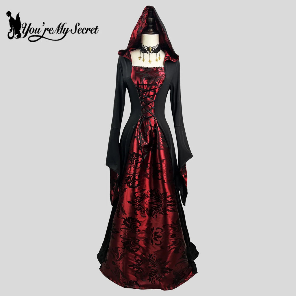 Women's Dress Cosplay Vampire Halloween Carnival Party Adult Costume