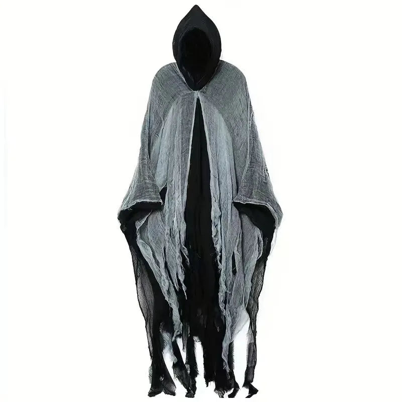 Halloween Costume Horror Ghost Clothes Adult Zombie Cloak Wizard Robe
