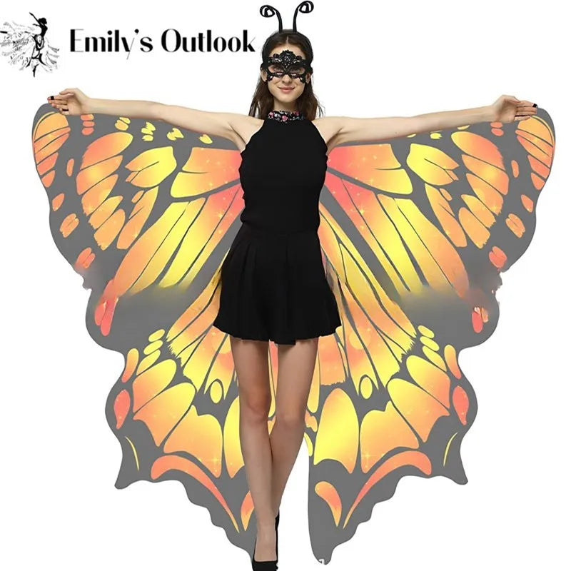 Butterfly Wings Costume Adults Halloween Butterfly Costume For Fairy